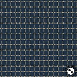 Marcus Fabrics Nouveau Diamond Stripe Navy