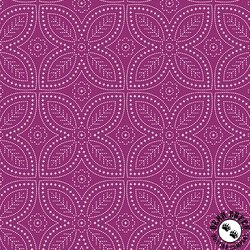 Benartex Seaside Garden Foliage Belladonna Benartex Seaside Garden Foliage Belladonna