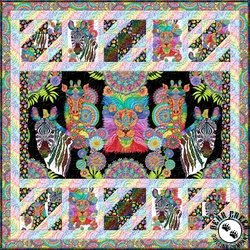 Safari So Goodie (White) Free Quilt Pattern Safari So Goodie (White) Free Quilt Pattern