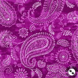 P&B Textiles Bohemia 108 Inch Wide Backing Fabric Fuchsia
