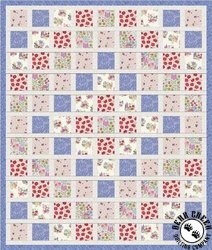 Grandma's Garden Free Quilt Pattern by Lewis and Irene Fabrics Grandma's Garden Free Quilt Pattern by Lewis and Irene Fabrics
