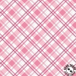 Riley Blake Designs Hydrangeas in the Garden Plaid Pink Riley Blake Designs Hydrangeas in the Garden Plaid Pink
