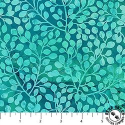 Northcott Dragonfly Dance Leaf Blender Teal Northcott Dragonfly Dance Leaf Blender Teal