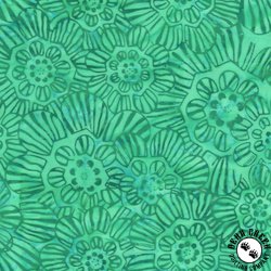 Anthology Fabrics Etch Batik Seafoam