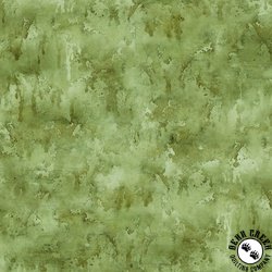 P&B Textiles Hometown Dripping Paint Texture Green