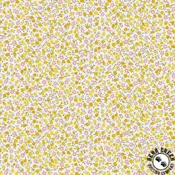 Andover Fabrics Petite Fleur Ditzy Yellow Andover Fabrics Petite Fleur Ditzy Yellow