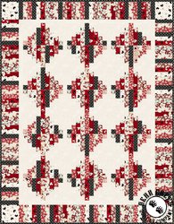 Walk In The Park - Keys To My Heart (Black & Red) Free Quilt Pattern by Maywood Studio