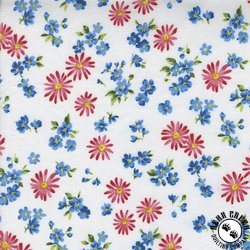 Moda Wildflowers Tossed Flowers Cloud Moda Wildflowers Tossed Flowers Cloud