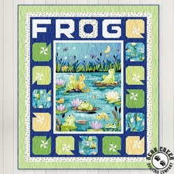 Paul's Pond - Frog Free Quilt Pattern Paul's Pond - Frog Free Quilt Pattern