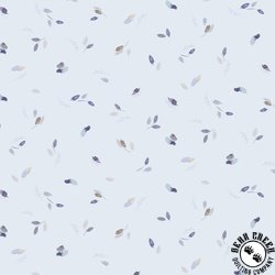 P&B Textiles Meadow At Dusk Tossed Petals Light Blue P&B Textiles Meadow At Dusk Tossed Petals Light Blue