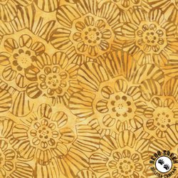 Anthology Fabrics Etch Batik Butterscotch