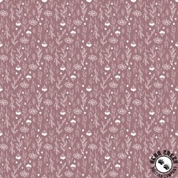 Riley Blake Evening on the Prairie Silhouette Floral Heather