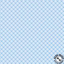 Riley Blake Designs Special Delivery Plaid Blue Riley Blake Designs Special Delivery Plaid Blue