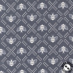 Moda Sun Drenched Gathering Honey Canvas Indigo Moda Sun Drenched Gathering Honey Canvas Indigo