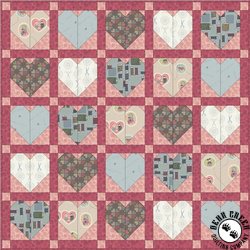 Threaded With Love Free Quilt Pattern by Lewis and Irene Fabrics