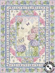 Hydrangea Mist Free Quilt Pattern Hydrangea Mist Free Quilt Pattern