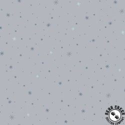 P&B Textiles Polar Pals Twinkle Star Silver