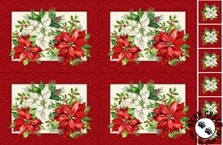Northcott Holiday Joy Placemat/Block Panel