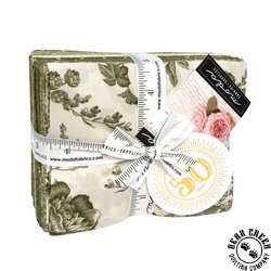 Vintage Linens Meadow Greens Fat Quarter Bundle by Moda Vintage Linens Meadow Greens Fat Quarter Bundle by Moda