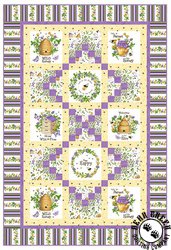 Bee Hives and Honey Quilt Pattern