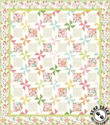 Summer Skies and Fireflies Free Quilt Pattern