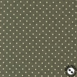 Moda Vintage Linens Meadow Greens Perfect Dot Evergreen Moda Vintage Linens Meadow Greens Perfect Dot Evergreen