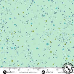 Andover Fabrics Fizz Teal Fruit