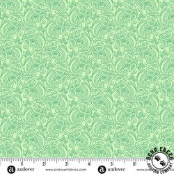 Andover Fabrics Thousand Steps Seaweed Fern