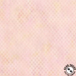 In The Beginning Fabrics Allure Lattice Red