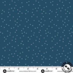 Andover Fabrics Criss Cross Starry Night