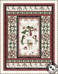 Woodland Snowmen Free Quilt Pattern