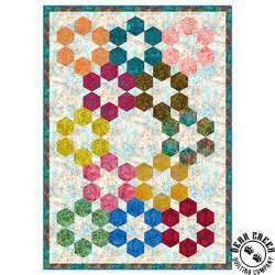 Honeycomb Flowers Quilt Pattern