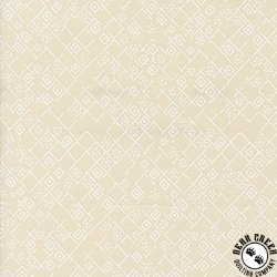 Moda Foraged, Found and Hand Me Down Fractured Weave Eggshell/White