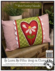 Wrapped in Love Pillow Wrap and Cover Kit Club - HE LOVES ME