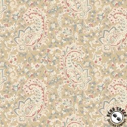 Benartex Beloved Prague Paisley Natural Benartex Beloved Prague Paisley Natural