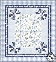 Indigo Petals Free Quilt Pattern Indigo Petals Free Quilt Pattern