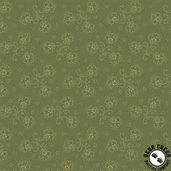 Marcus Fabrics Dandy Pansies Rustling Green Marcus Fabrics Dandy Pansies Rustling Green