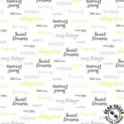 Windham Fabrics Sweet Dreams Bedtime White