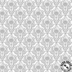 Riley Blake Designs Flour and Flower Wallpaper White