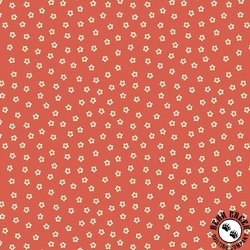 Lewis and Irene Fabrics Isabella Bramley Floral on Reddish Lewis and Irene Fabrics Isabella Bramley Floral on Reddish