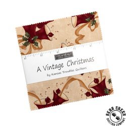 A Vintage Christmas Charm Pack by Moda