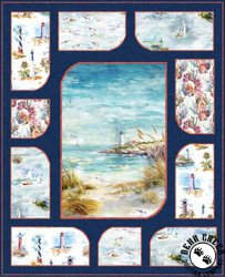 Shoreline Stories Free Quilt Pattern