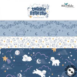 Twinkle Little Star Fat Quarter Bundle by Riley Blake Designs