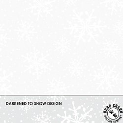 Maywood Studio Solitaire Snowflakes Ultra White