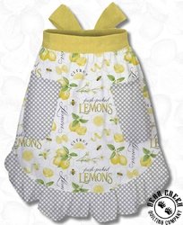Fresh Picked Lemons Free Apron Pattern Fresh Picked Lemons Free Apron Pattern