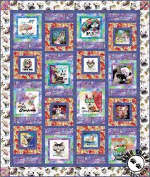 Sassier Animals Free Quilt Pattern