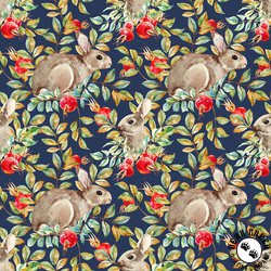 In The Beginning Fabrics Hedgehog Hollow Bunnies