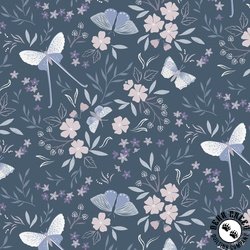 Lewis and Irene Fabrics Evenfall Midnight Blue Lewis and Irene Fabrics Evenfall Midnight Blue