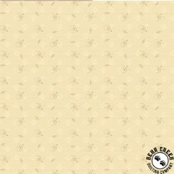 Marcus Fabrics Dear Scarlet Whimsical Circle Cream Marcus Fabrics Dear Scarlet Whimsical Circle Cream