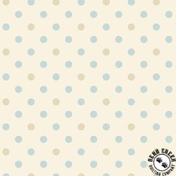 Andover Fabrics Sewing Bird Pearls Cream